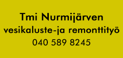 Tmi Nurmijärven vesikaluste-ja remonttityö logo